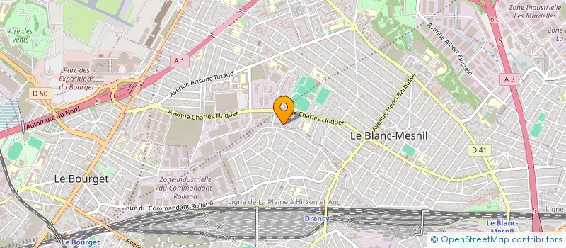 localisation de l'entreprise MONSIEUR VASILE GORCSI à LE BLANC-MESNIL