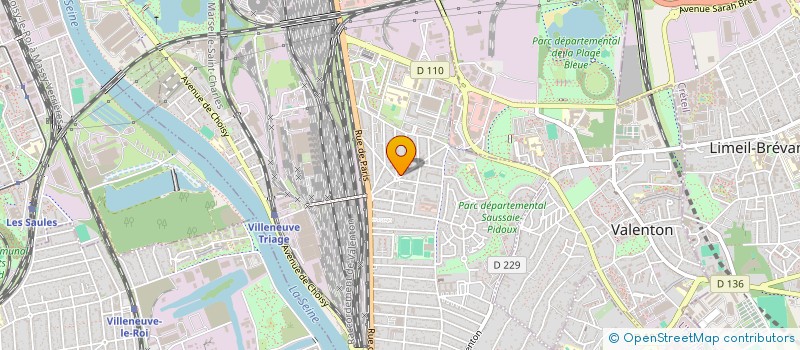 localisation de l'entreprise MONSIEUR VASILE GRAUR  VILLENEUVE-SAINT-GEORGES