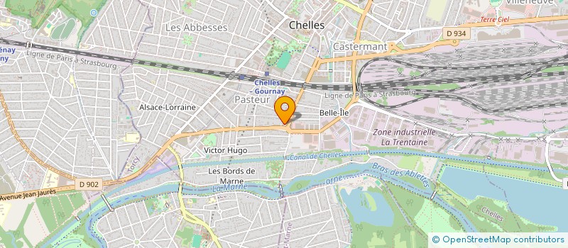 localisation de l'entreprise MONSIEUR VASILE GRIVUL à CHELLES