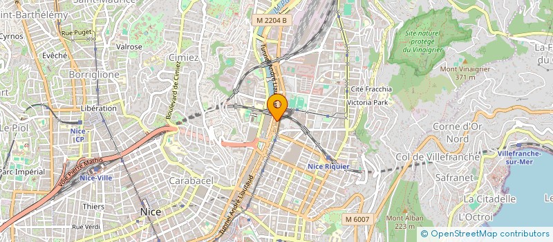 localisation de l'entreprise MONSIEUR VASILE GRUBII  NICE