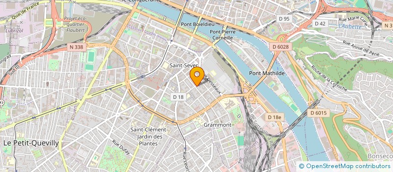 localisation de l'entreprise MONSIEUR VASILE HURMUZ  ROUEN