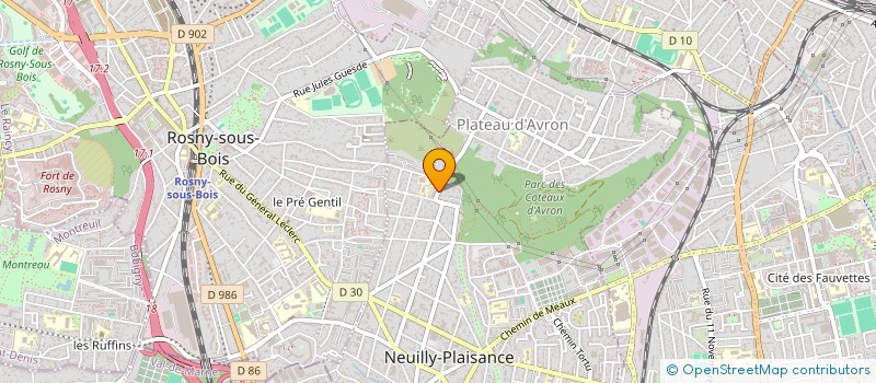 localisation de l'entreprise MONSIEUR VASILE HUSTI à NEUILLY-PLAISANCE