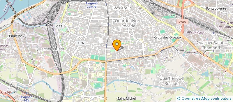 localisation de l'entreprise MONSIEUR VASILE-IONEL MERCE  AVIGNON