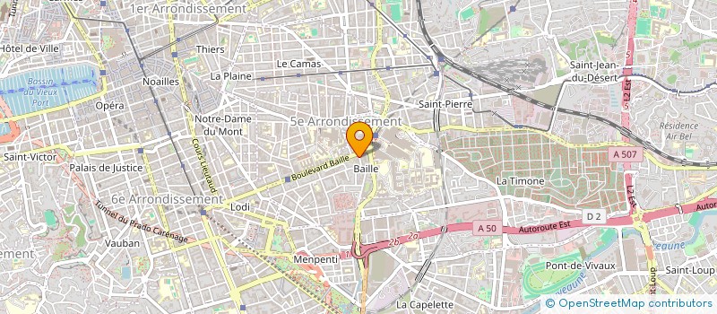 localisation de l'entreprise MONSIEUR VASILE IRIMIA à MARSEILLE