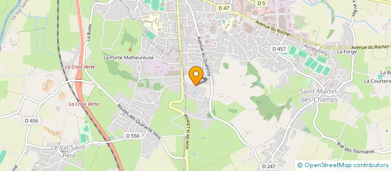 localisation de l'entreprise MONSIEUR VASILE IULIAN CABINIUC  AVRANCHES