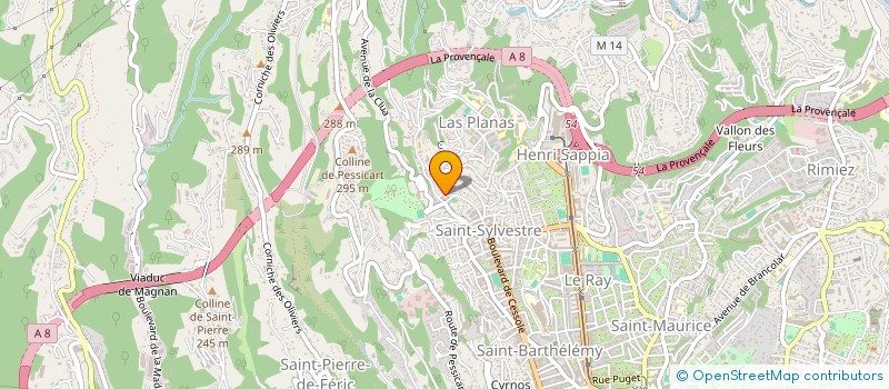 localisation de l'entreprise MONSIEUR VASILE IVASCO  NICE