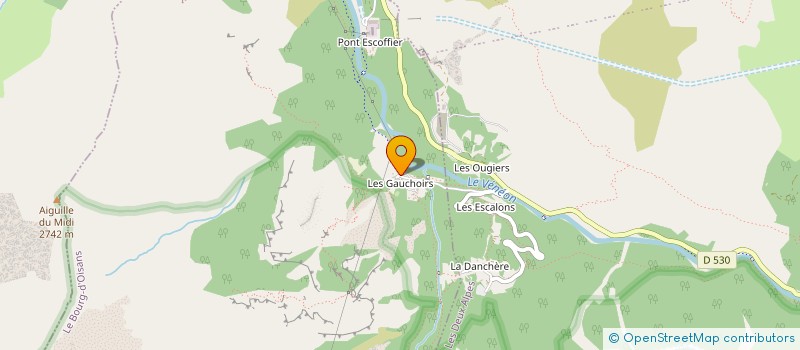 localisation de l'entreprise MONSIEUR VASILE KURTINECZ  LE BOURG-D'OISANS