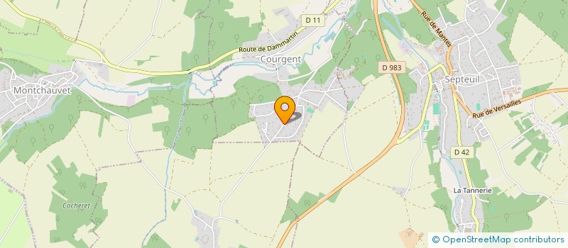 localisation de l'entreprise MONSIEUR VASILE LICA  COURGENT