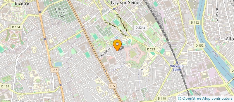 localisation de l'entreprise MONSIEUR VASILE MANDEA à VITRY-SUR-SEINE