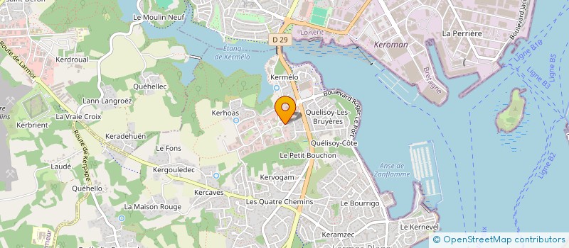 localisation de l'entreprise MONSIEUR VASILE-MANUEL ODAE  LARMOR-PLAGE