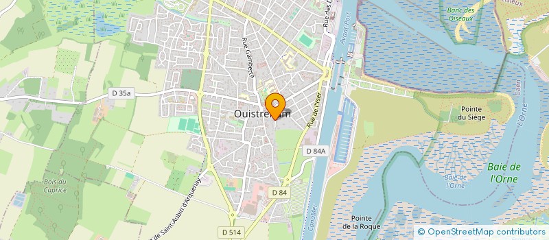 localisation de l'entreprise MONSIEUR VASILE-MARINEL BARBU  OUISTREHAM