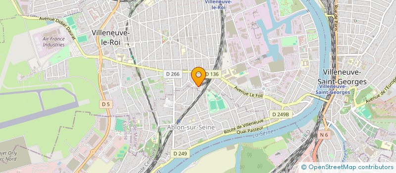 localisation de l'entreprise MONSIEUR VASILE MATCOVSCHI  VILLENEUVE-LE-ROI