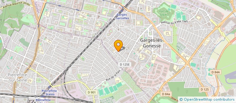 localisation de l'entreprise MONSIEUR VASILE MAXIM à GARGES-LES-GONESSE