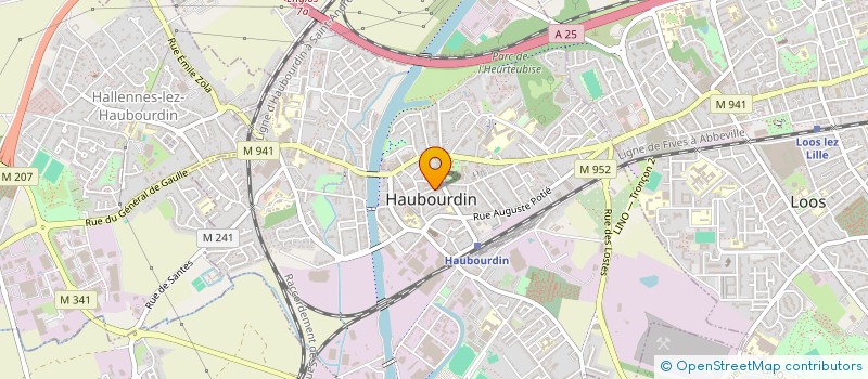 localisation de l'entreprise MONSIEUR VASILE MERCEA à HAUBOURDIN