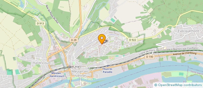 localisation de l'entreprise MONSIEUR VASILE MESINA  MEULAN-EN-YVELINES