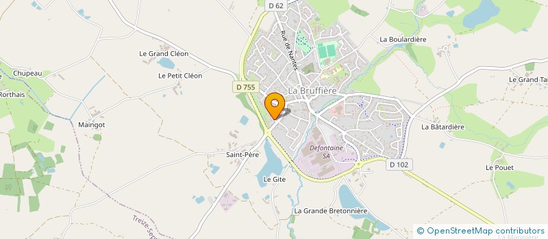 localisation de l'entreprise MONSIEUR VASILE MIHALACHE à LA BRUFFIERE