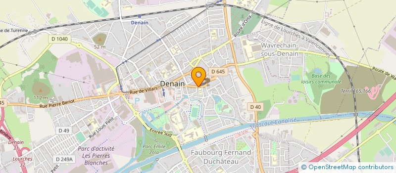 localisation de l'entreprise MONSIEUR VASILE MIREA  DENAIN