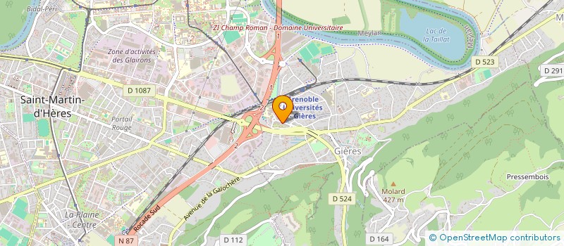 localisation de l'entreprise MONSIEUR VASILE MOIS  GIERES