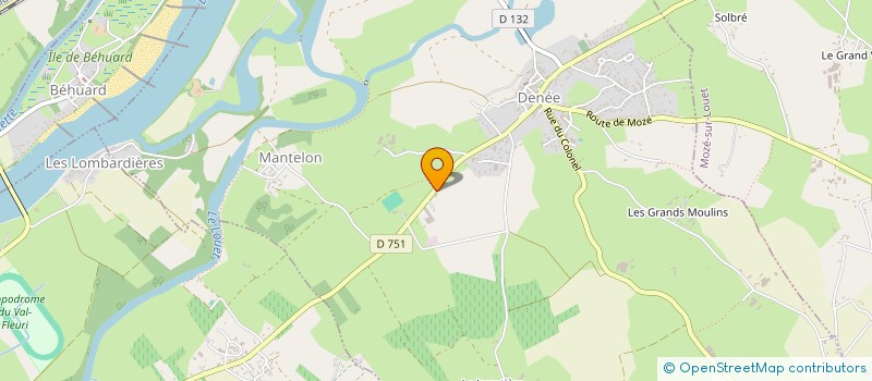 localisation de l'entreprise MONSIEUR VASILE MORAR  DENEE