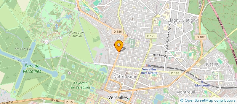 localisation de l'entreprise MONSIEUR VASILE MORARI à VERSAILLES