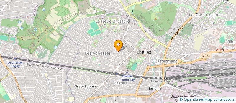 localisation de l'entreprise MONSIEUR VASILE MOSCALU  CHELLES