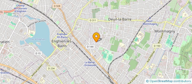 localisation de l'entreprise MONSIEUR VASILE MUNTEAN à DEUIL-LA-BARRE