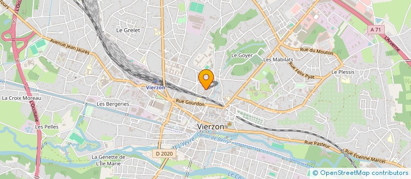 localisation de l'entreprise MONSIEUR VASILE MURGULET  VIERZON