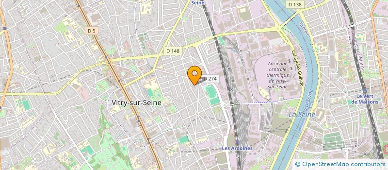 localisation de l'entreprise MONSIEUR VASILE MUTRUC à VITRY-SUR-SEINE