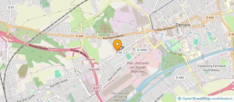 localisation de l'entreprise MONSIEUR VASILE NEGRU  DENAIN