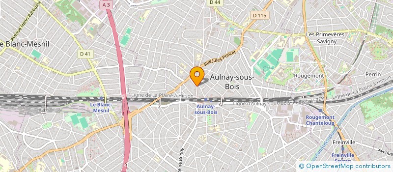 localisation de l'entreprise MONSIEUR VASILE NEGURA à AULNAY-SOUS-BOIS