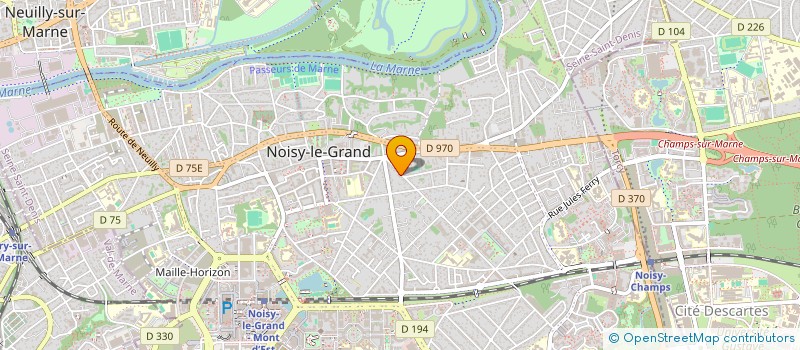 localisation de l'entreprise MONSIEUR VASILE NIMIJAN à NOISY-LE-GRAND