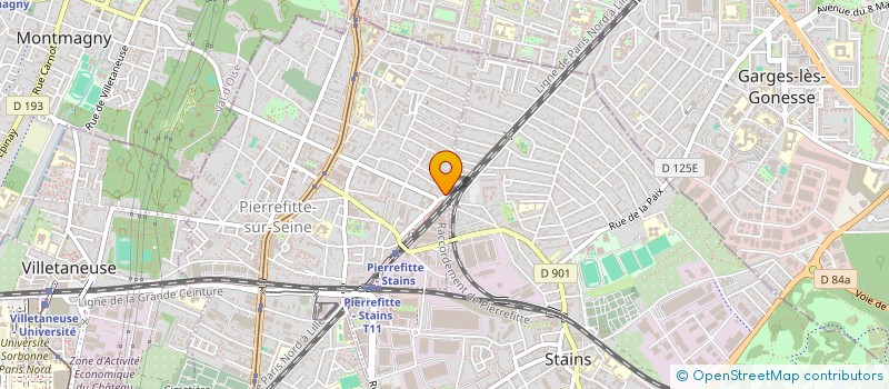 localisation de l'entreprise MONSIEUR VASILE NITA à PIERREFITTE-SUR-SEINE