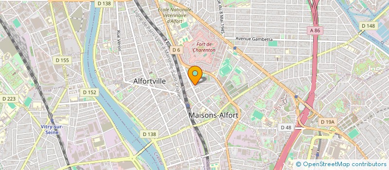 localisation de l'entreprise MONSIEUR VASILE PALADE à MAISONS-ALFORT