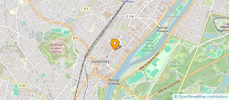 localisation de l'entreprise MONSIEUR VASILE PATRASCA à SURESNES