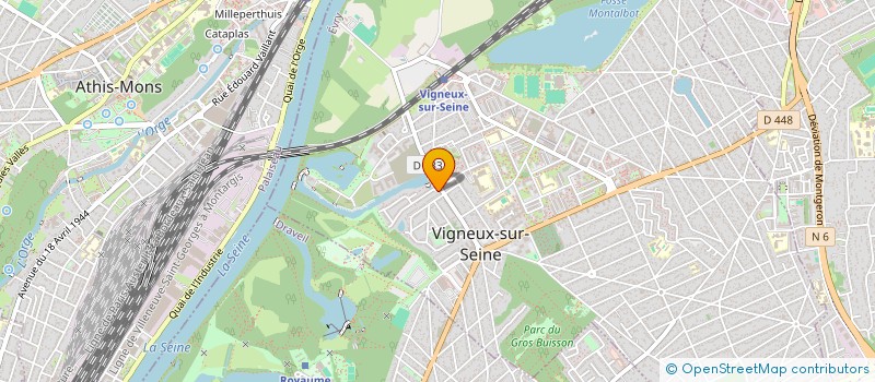 localisation de l'entreprise MONSIEUR VASILE PIRTU  VIGNEUX-SUR-SEINE