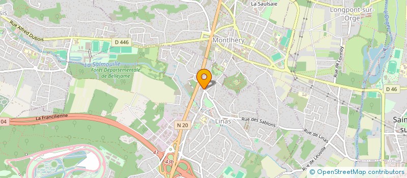 localisation de l'entreprise MONSIEUR VASILE POPESCU à LINAS