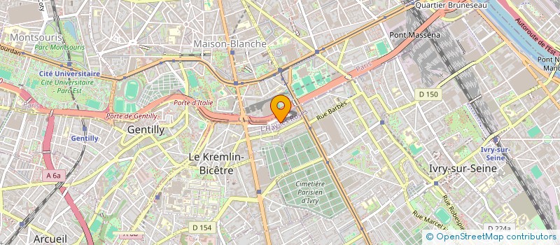 localisation de l'entreprise MONSIEUR VASILE POSTORONCA  IVRY-SUR-SEINE