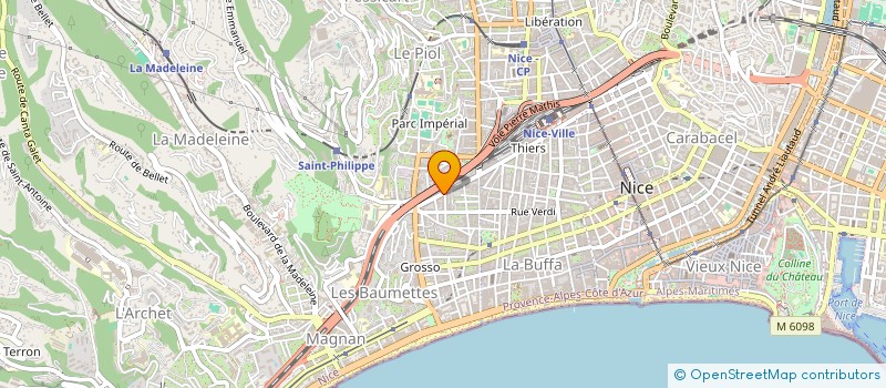 localisation de l'entreprise MONSIEUR VASILE RACILA à NICE
