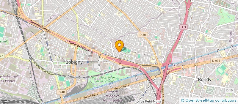 localisation de l'entreprise MONSIEUR VASILE RADUCAN  BOBIGNY