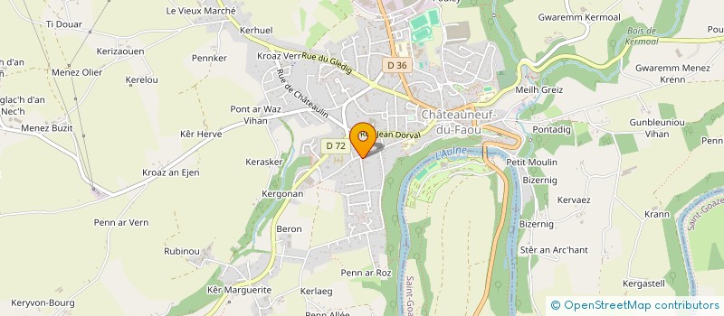 localisation de l'entreprise MONSIEUR VASILE ROBERT BALASOIU à CHATEAUNEUF-DU-FAOU