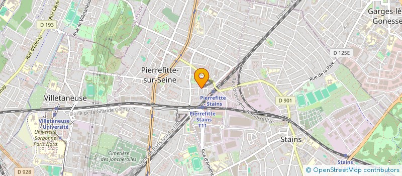 localisation de l'entreprise MONSIEUR VASILE RUS à PIERREFITTE-SUR-SEINE
