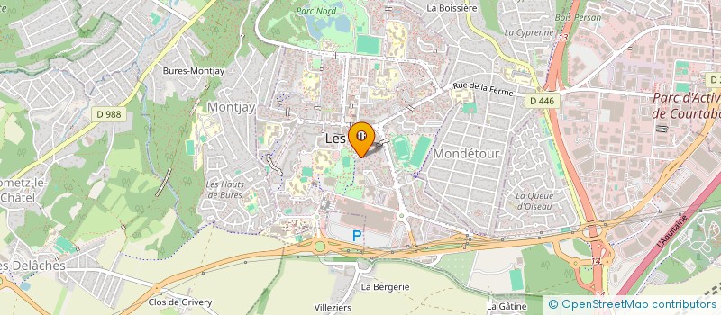 localisation de l'entreprise MONSIEUR VASILE SAS  LES ULIS