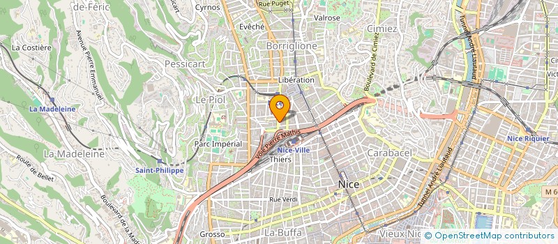localisation de l'entreprise MONSIEUR VASILE SCHERA  NICE