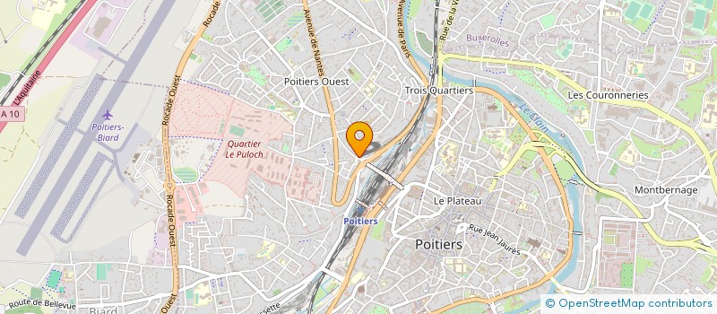 localisation de l'entreprise MONSIEUR VASILE STANA  POITIERS