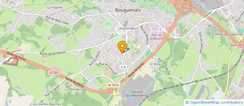 localisation de l'entreprise MONSIEUR VASILE STANCIU  BOUGUENAIS