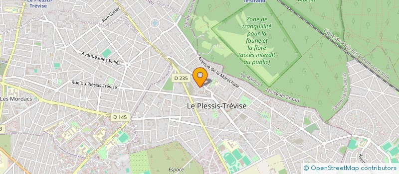 localisation de l'entreprise MONSIEUR VASILE TANASEVICI  LE PLESSIS-TREVISE