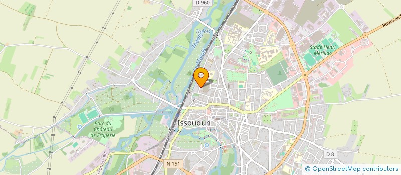 localisation de l'entreprise MONSIEUR VASILE-TIBERIUS RISTEA à ISSOUDUN