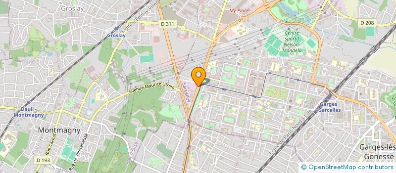 localisation de l'entreprise MONSIEUR VASILE TRANFADIR à SARCELLES