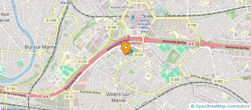 localisation de l'entreprise MONSIEUR VASILE TUREAC à VILLIERS-SUR-MARNE
