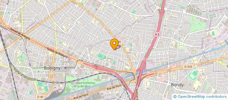 localisation de l'entreprise MONSIEUR VASILE UNGUREANU  BOBIGNY